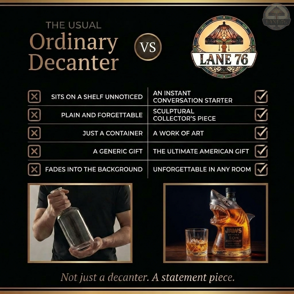 Decantador de Whisky - Edición Tiburón