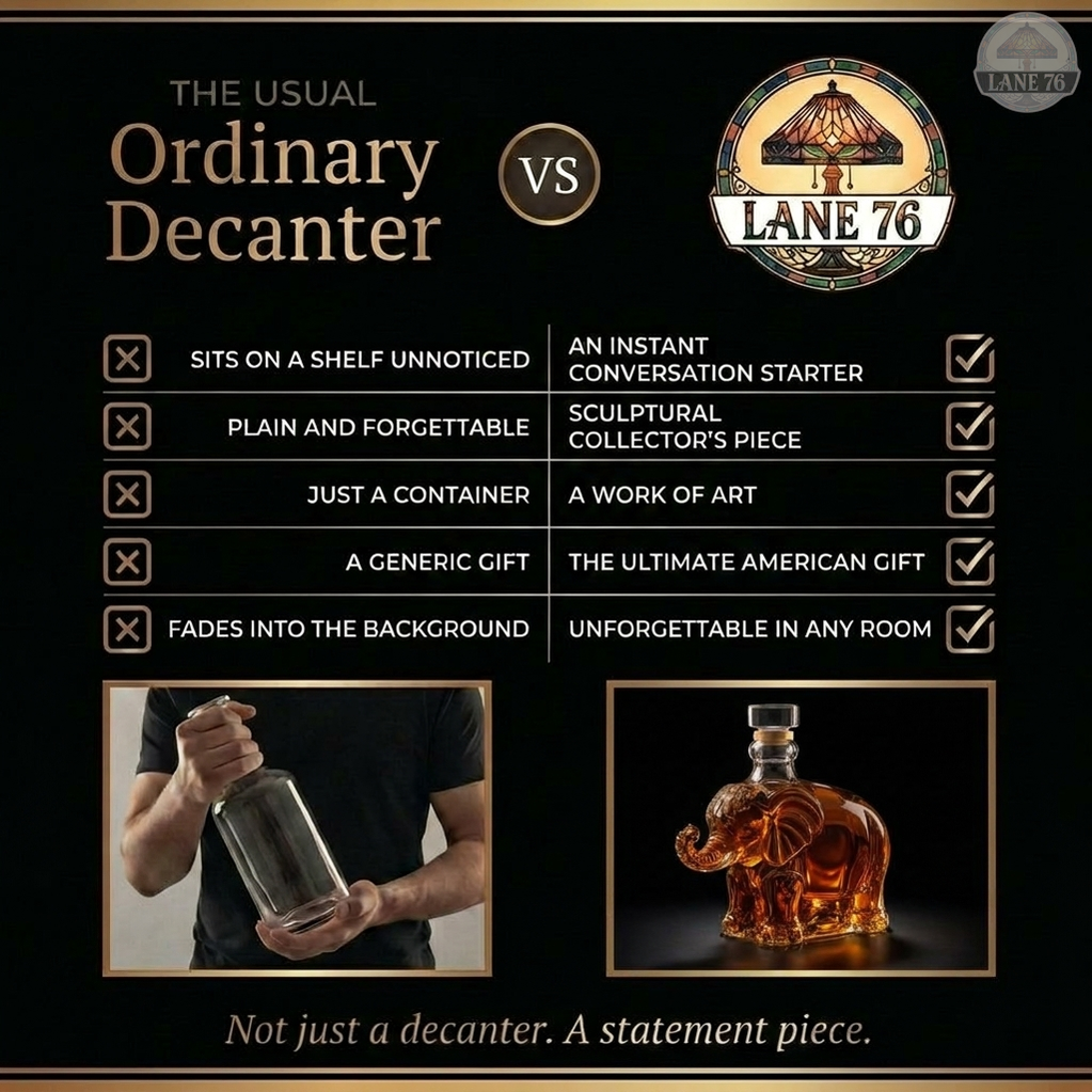 Decantador de Whisky - Edición Elefante
