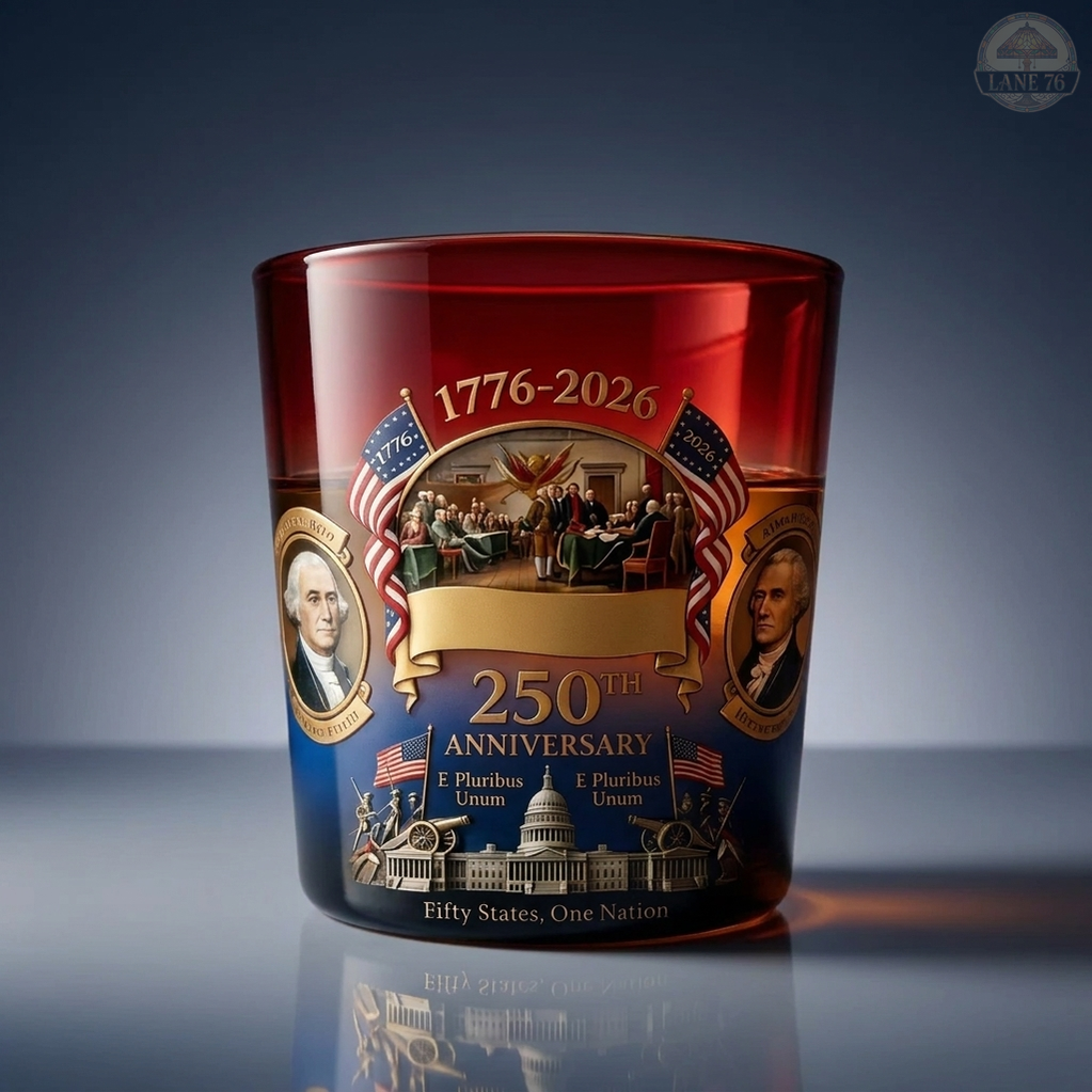 Decantador de Whisky y Juego de Copas del 250 Aniversario