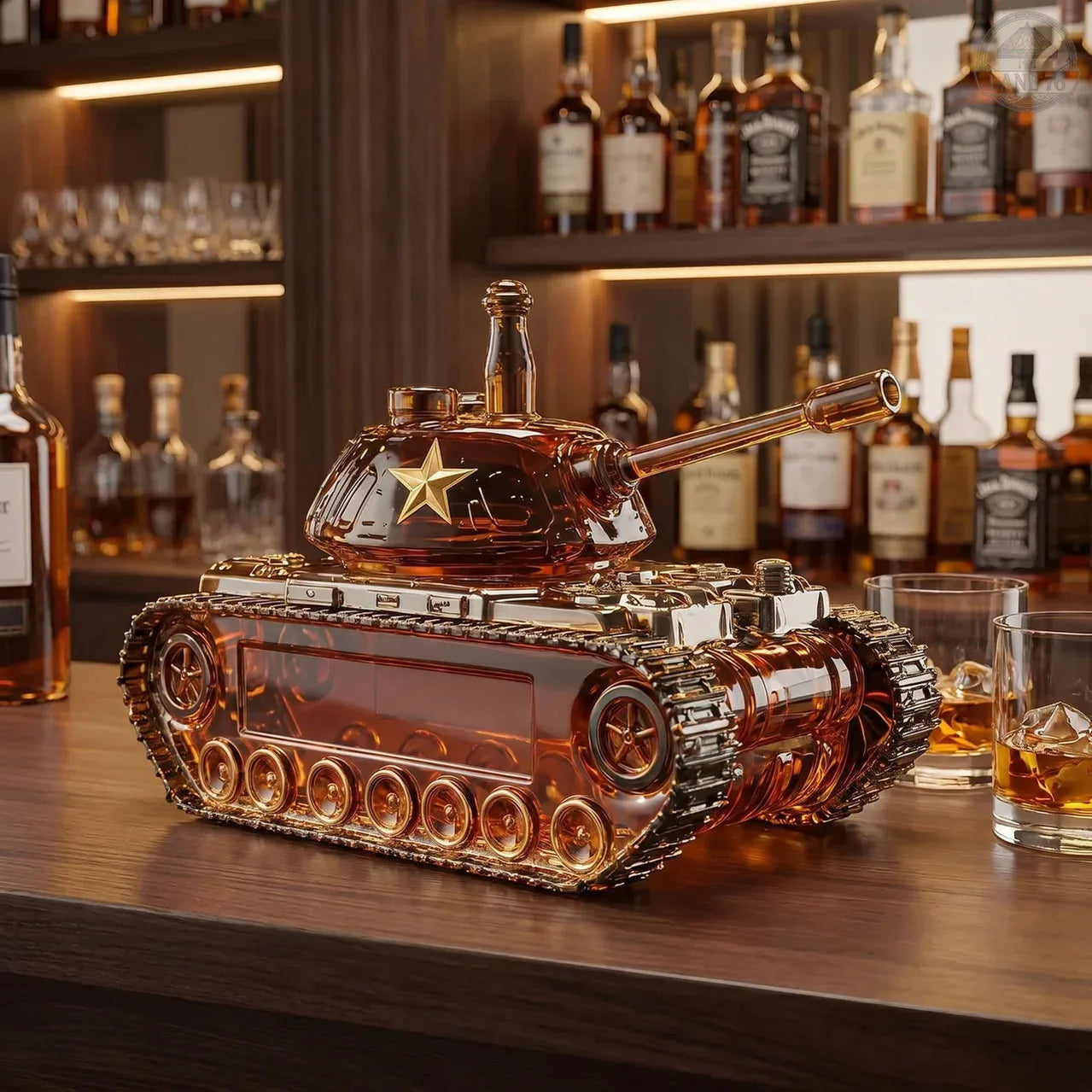 Decantador de Whisky - Edición TANK